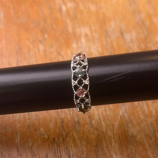Ring Regnbågsturmalin