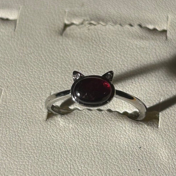 Ring Granat katt