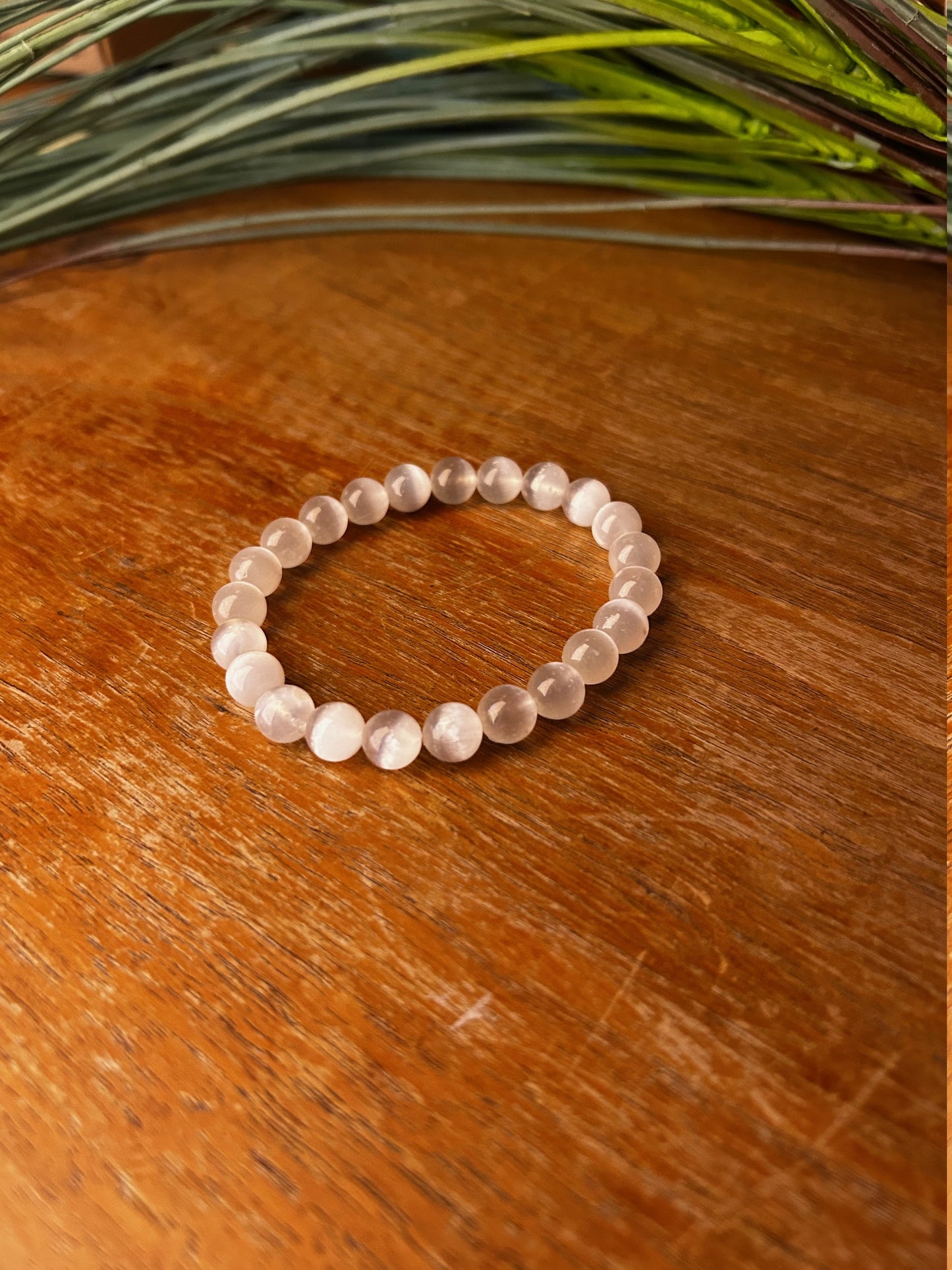 Armband Selenit 8 mm