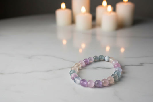 Armband Selenit Aura 8mm