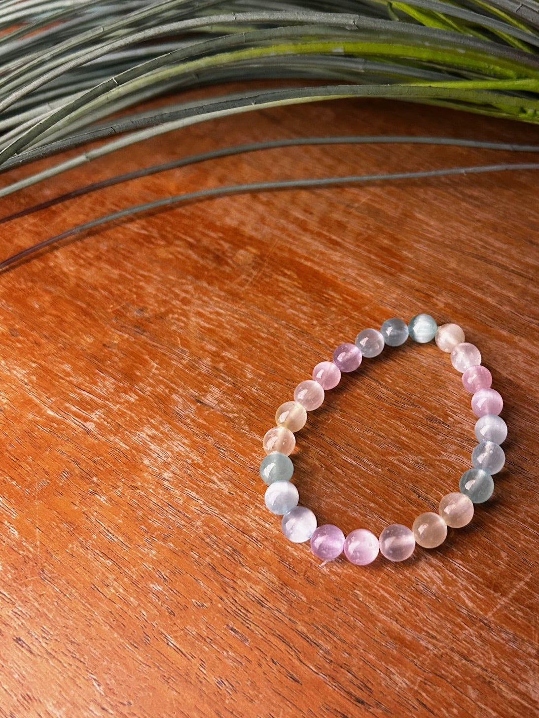 Armband Selenit Aura 8mm